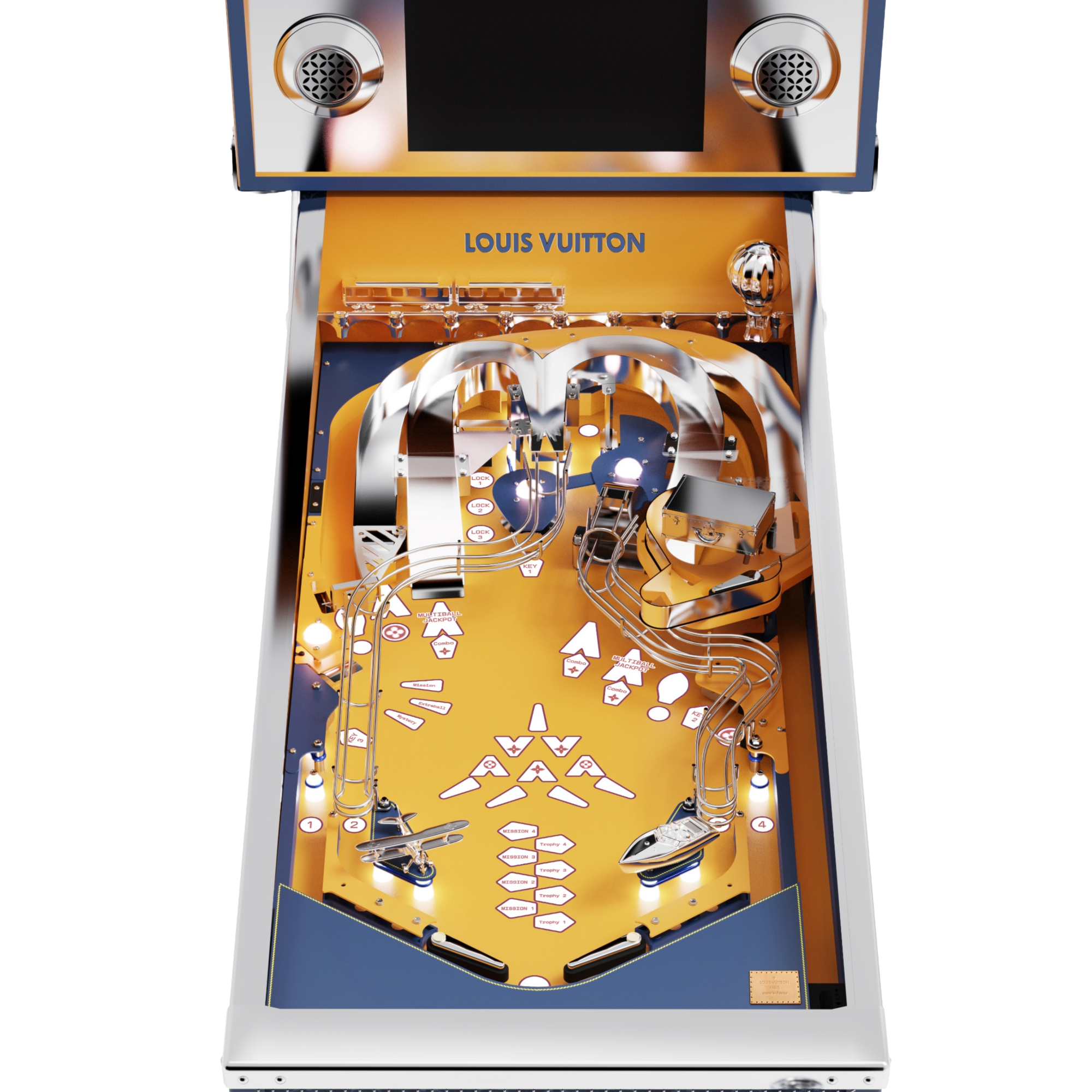 Flipper Toile Monogram Malles, Voyage et Maison Sport et jeux } | LOUIS VUITTON (Zoom produit)