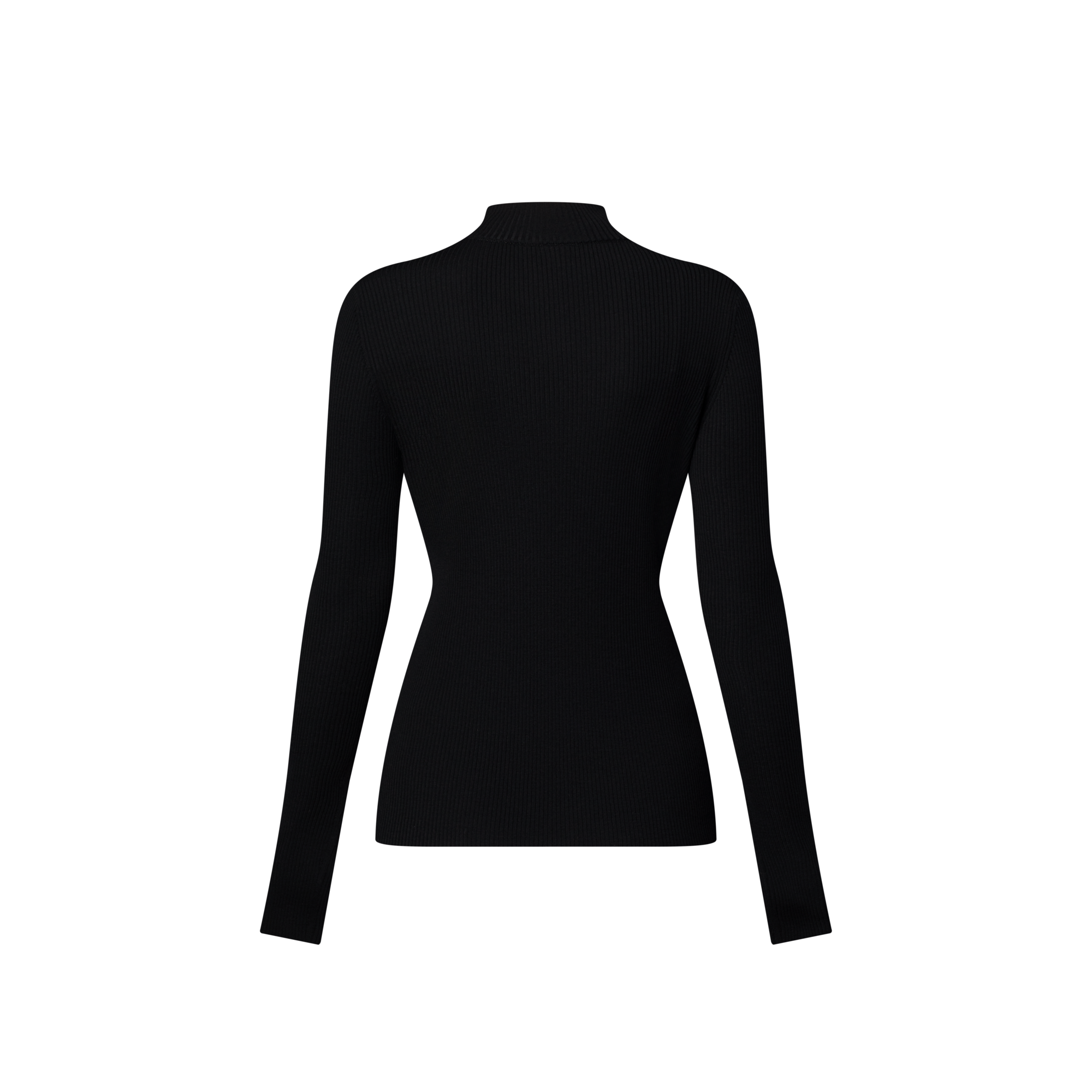 Haut à manches longues en maille côtelée  Femme Prêt-à-porter Maille | LOUIS VUITTON (Zoom produit)