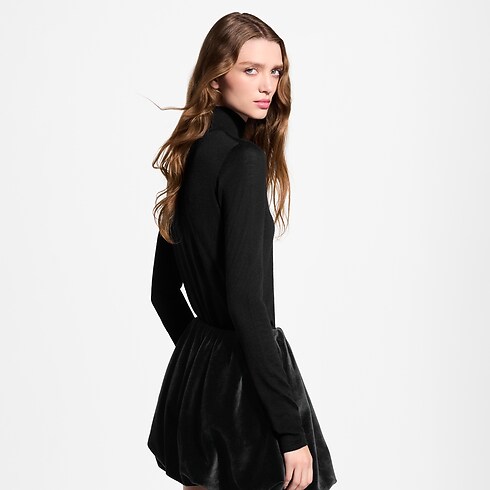 Haut col roulé à manches longues Femme Prêt-à-porter Hauts | LOUIS VUITTON (Zoom produit)