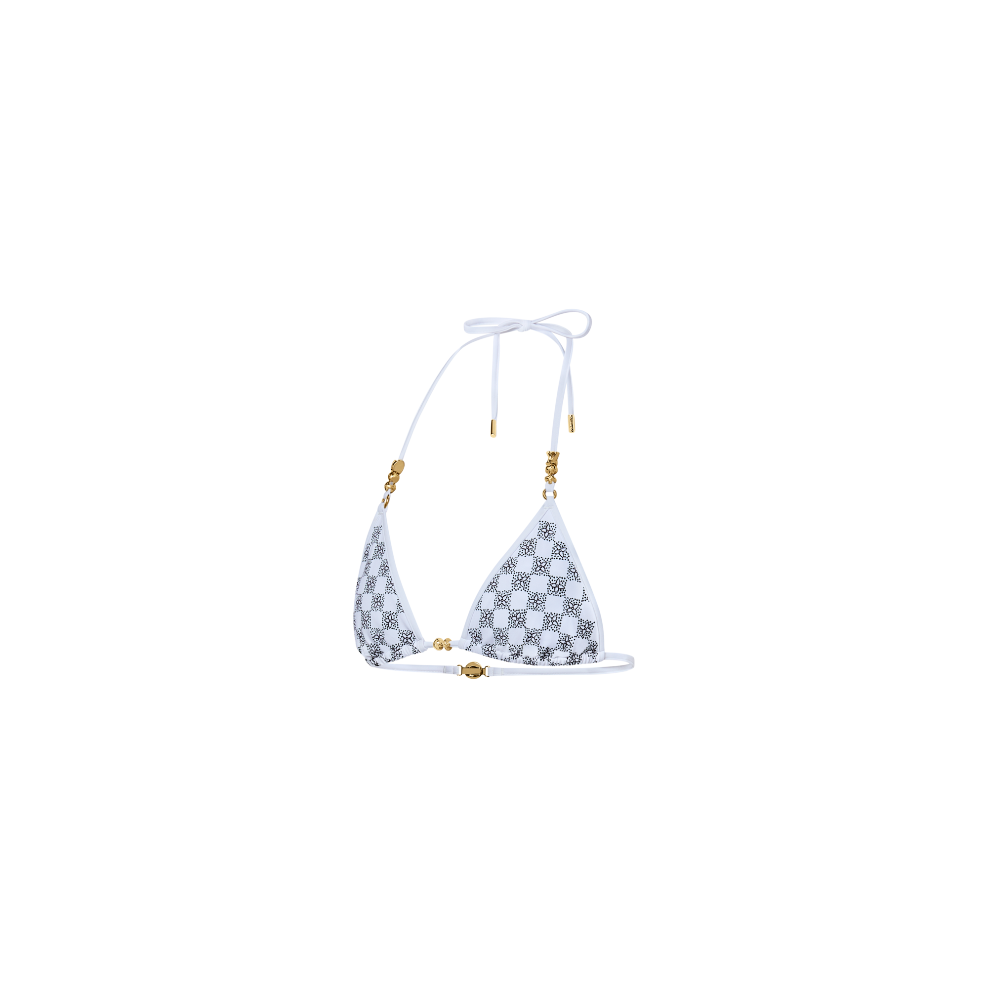 Haut de maillot de bain Damier à pois  Femme Prêt-à-porter Maillots de bain | LOUIS VUITTON (Zoom produit)