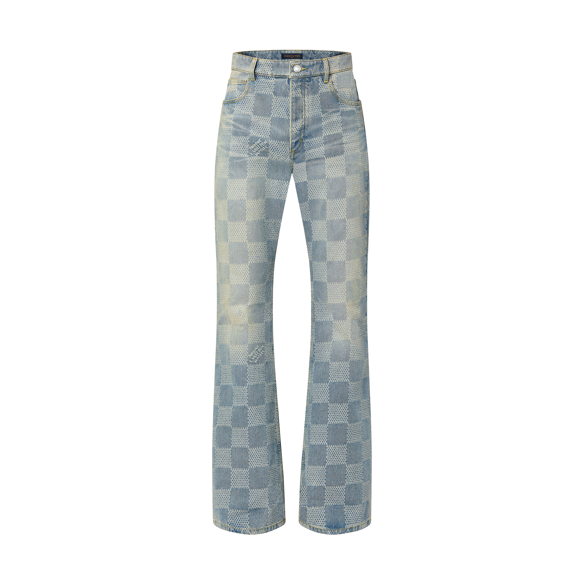 Jean bootcut Damier Denim 3D  Homme Prêt-à-porter Pièces en denim | LOUIS VUITTON (Zoom produit)