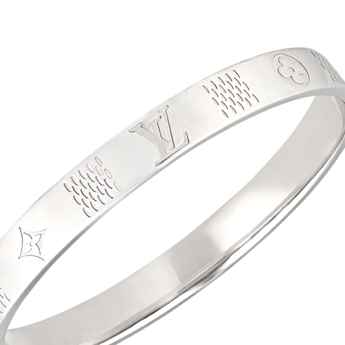 Jonc Damier Staples S00 Homme Bijoux Bracelets | LOUIS VUITTON (Zoom produit)