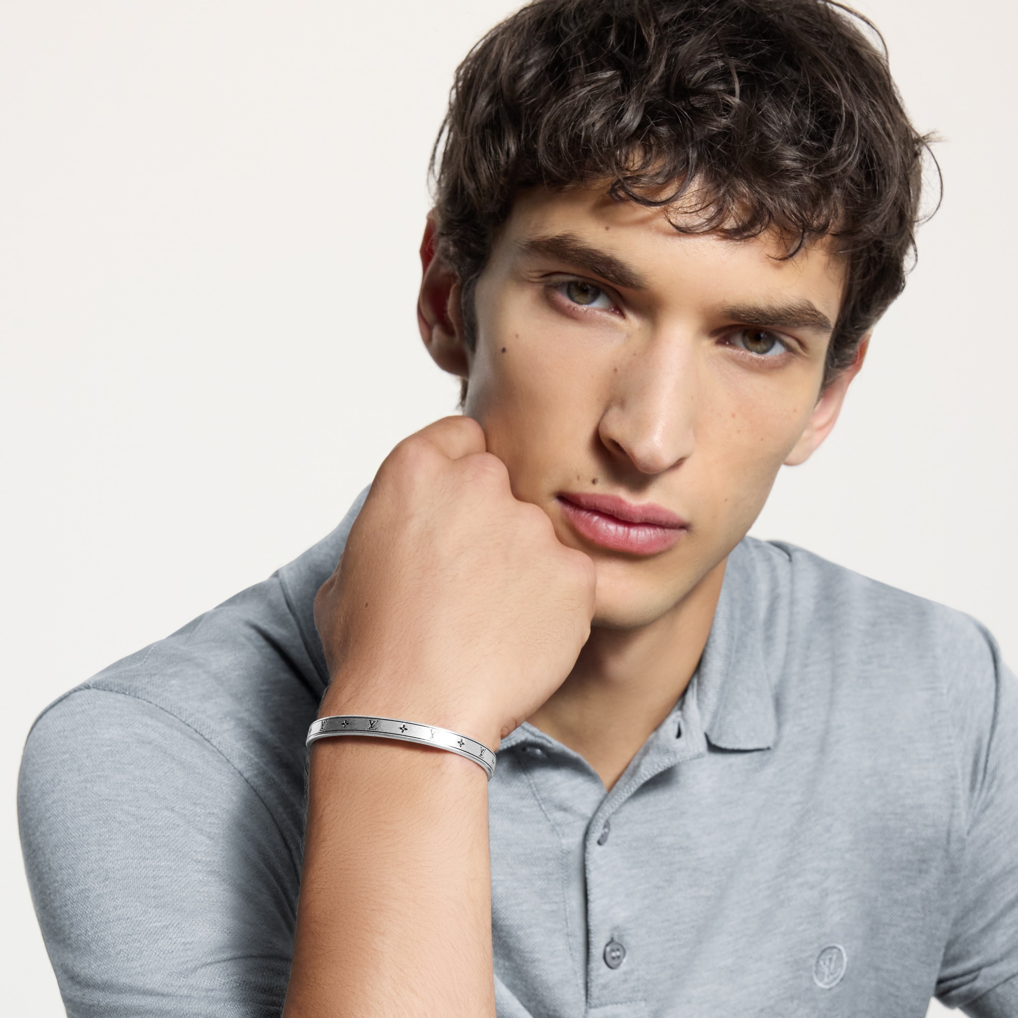 Jonc LV Spike S00 Homme Bijoux Bracelets | LOUIS VUITTON (Zoom produit)