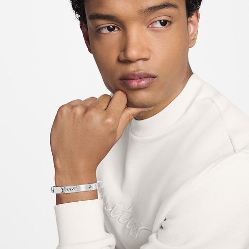 Jonc LV Vers S00 Homme Bijoux Bracelets | LOUIS VUITTON (Zoom produit)