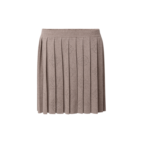 Jupe plissée Mahina en maille Femme Prêt-à-porter Maille | LOUIS VUITTON (Zoom produit)