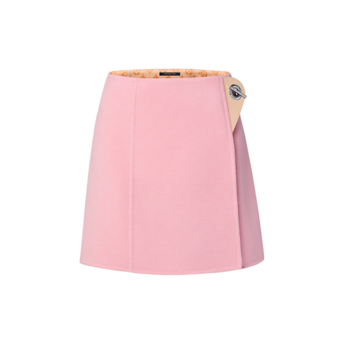 Jupe portefeuille double-face Femme Prêt-à-porter Jupes et shorts | LOUIS VUITTON (Zoom produit)