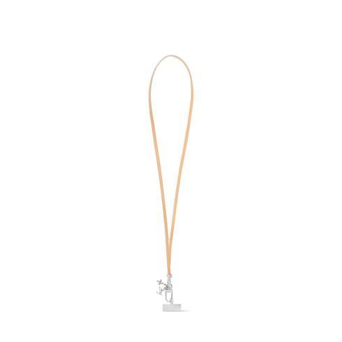 Lanière pour téléphone Monogram Pearly vue arrière