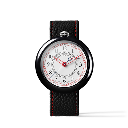 Louis Vuitton Monterey, automatique, 37mm, céramique et acier Montres Toutes les montres } | LOUIS VUITTON (Zoom produit)