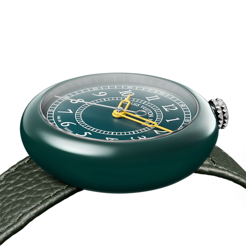 Louis Vuitton Monterey, automatique, 37mm, céramique et acier Montres Toutes les montres } | LOUIS VUITTON (Zoom produit)
