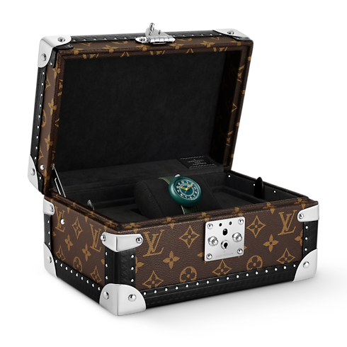 Louis Vuitton Monterey, automatique, 37mm, céramique et acier Montres Toutes les montres } | LOUIS VUITTON (Zoom produit)