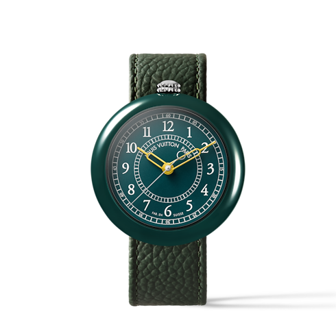 Louis Vuitton Monterey, automatique, 37mm, céramique et acier Montres Toutes les montres } | LOUIS VUITTON (Zoom produit)