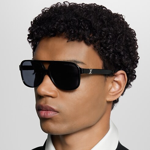 Lunettes de soleil LV Hit S00 Homme Accessoires Lunettes | LOUIS VUITTON (Zoom produit)