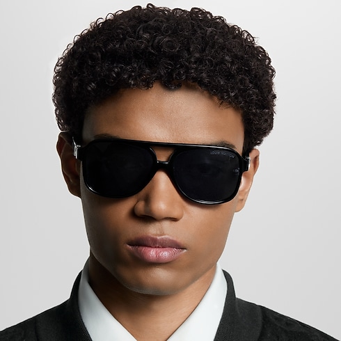 Lunettes de soleil LV Hit S00 Homme Accessoires Lunettes | LOUIS VUITTON (Zoom produit)