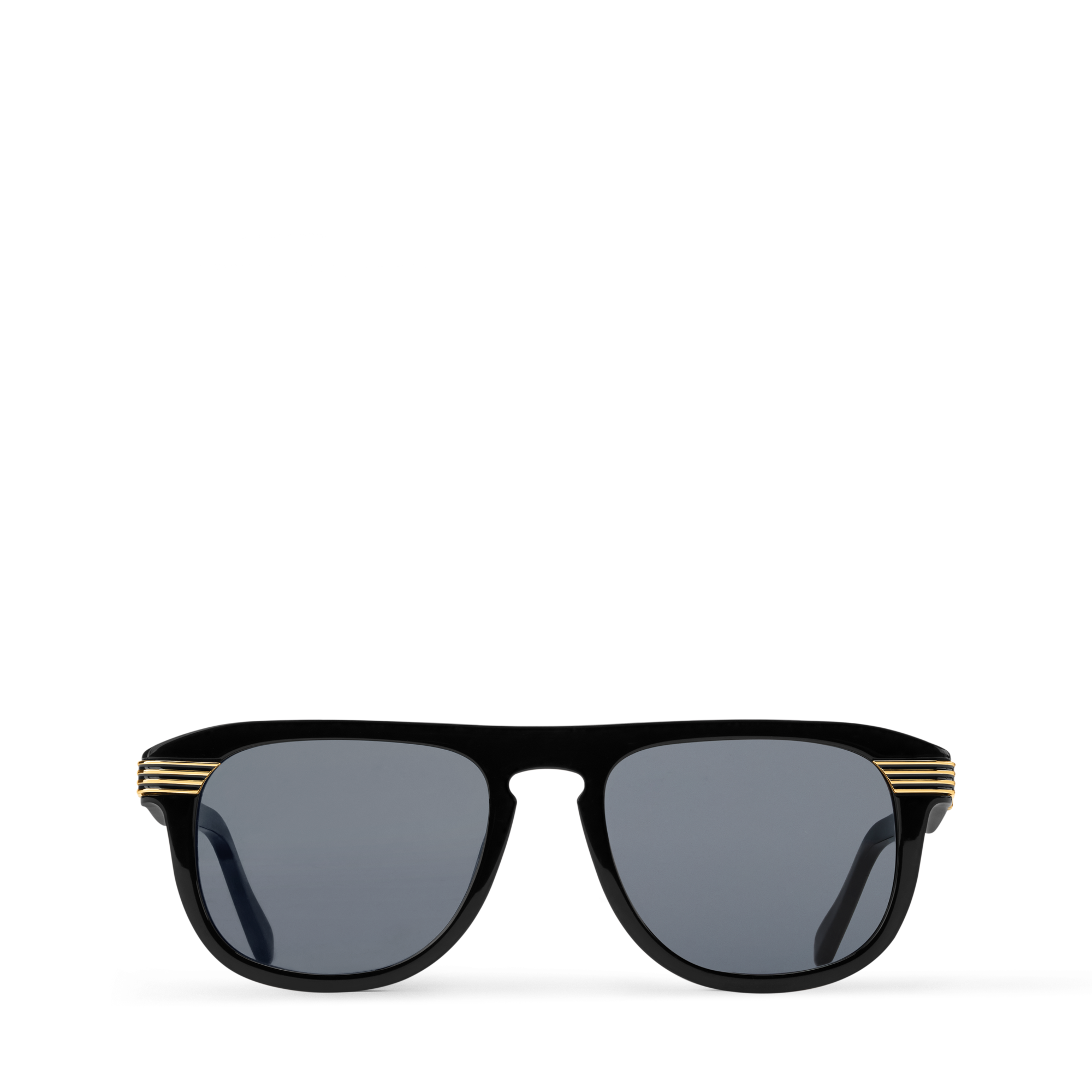 Lunettes de soleil carrées arrondies LV Slide S00 Homme Accessoires Lunettes de soleil | LOUIS VUITTON (Zoom produit)