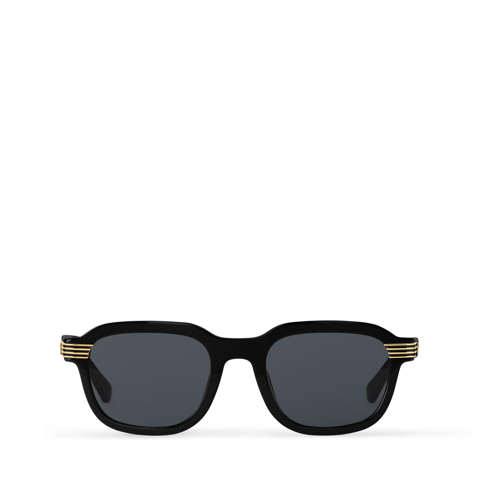 Lunettes de soleil carrées arrondies LV Slide S00 Homme Accessoires Lunettes de soleil | LOUIS VUITTON (Zoom produit)