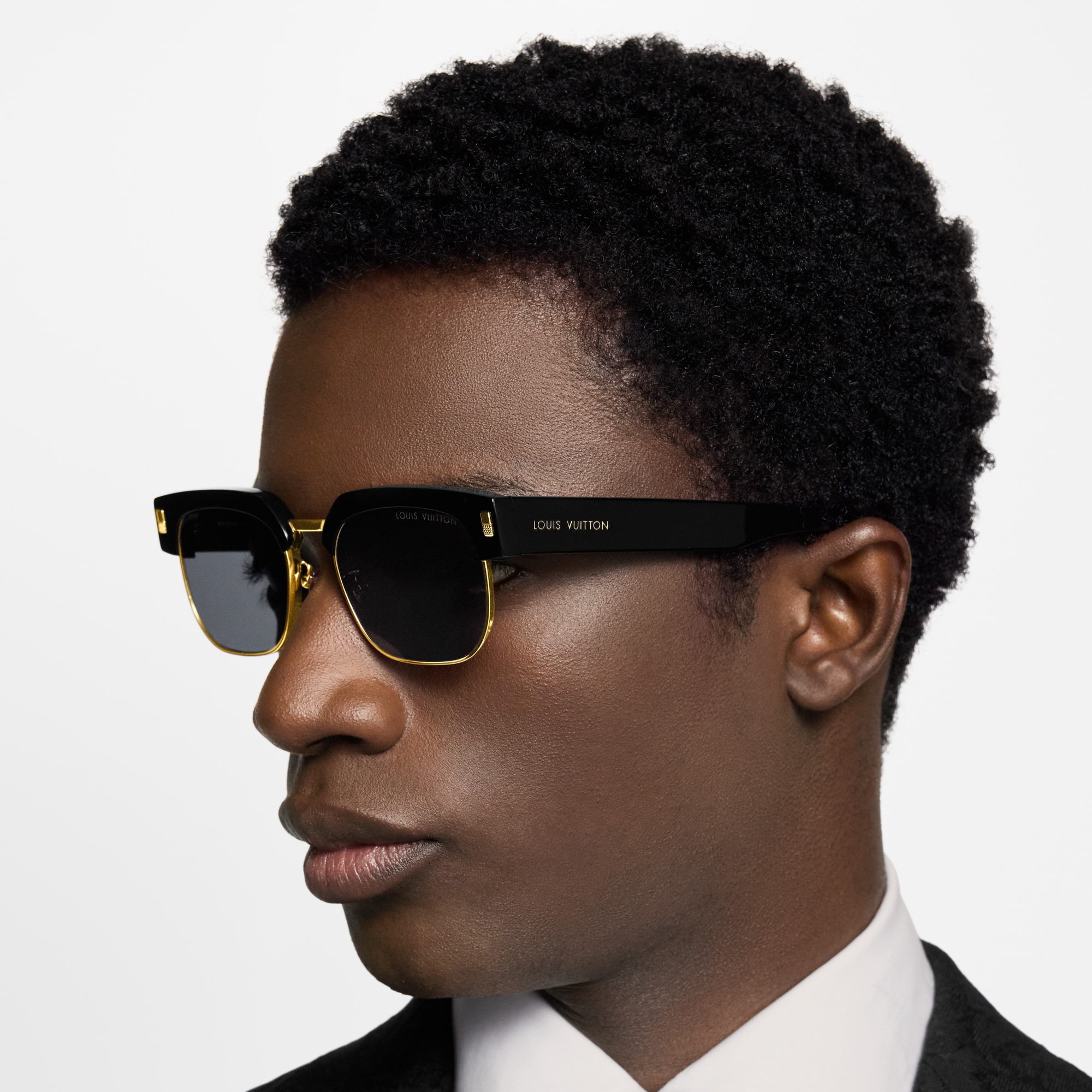 Lunettes de soleil carrées LV Escape S00 Homme Accessoires Lunettes de soleil | LOUIS VUITTON (Zoom produit)