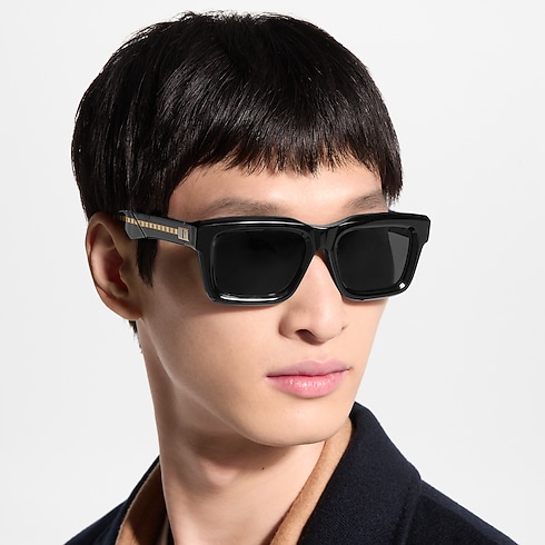 Lunettes de soleil carrées LV Journey S00 Homme Accessoires Lunettes | LOUIS VUITTON (Zoom produit)