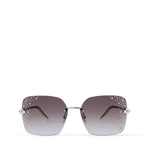 Lunettes de soleil LV Comet Frosted S00 Femme Accessoires Lunettes | LOUIS VUITTON (Zoom produit)