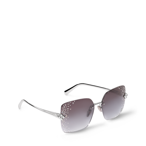 Lunettes de soleil LV Comet Frosted S00 Femme Accessoires Lunettes | LOUIS VUITTON (Zoom produit)