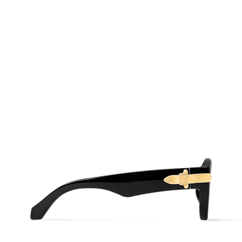 Lunettes de soleil masque LV Lock S00 Homme Accessoires Lunettes | LOUIS VUITTON (Zoom produit)