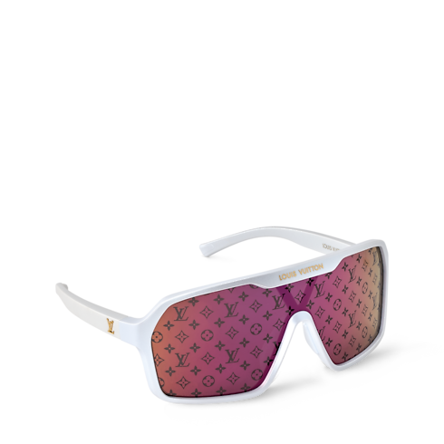 Lunettes de soleil masque LV Tramontane S00 Femme Accessoires Lunettes | LOUIS VUITTON (Zoom produit)
