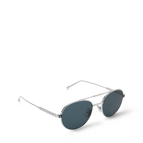 Lunettes de soleil rondes légères Attitude S00 Homme Accessoires Lunettes | LOUIS VUITTON (Zoom produit)