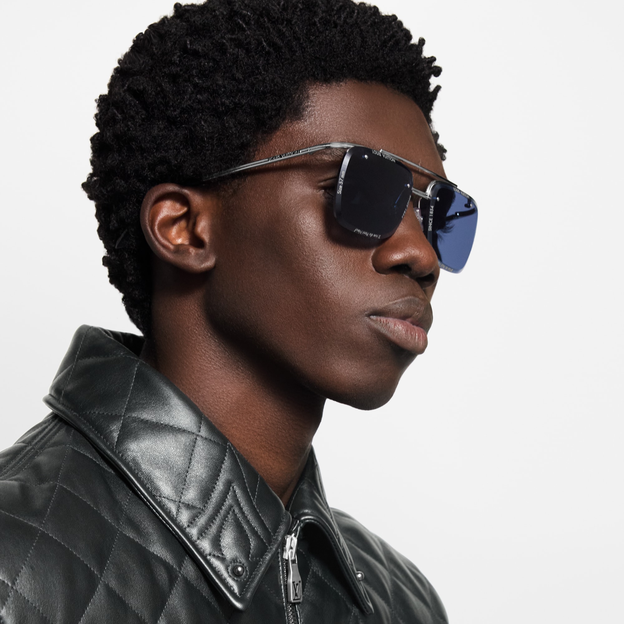 Lunettes de soleil XL carrées LV Super Vision Light S00 Homme Accessoires Lunettes de soleil | LOUIS VUITTON (Zoom produit)