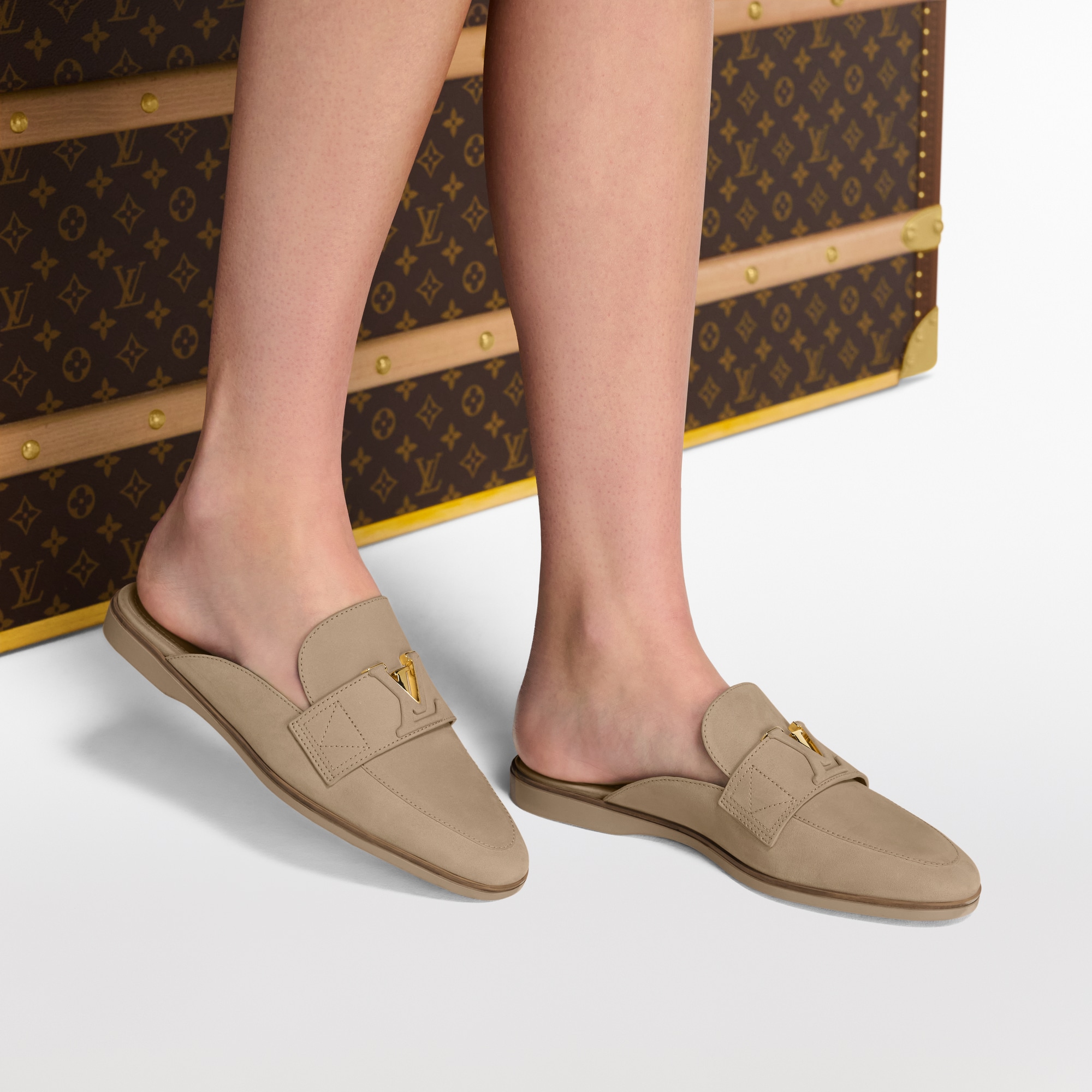 LV Mare Flex Open Back Loafer  Femme Souliers Mocassins et ballerines | LOUIS VUITTON (Zoom produit)