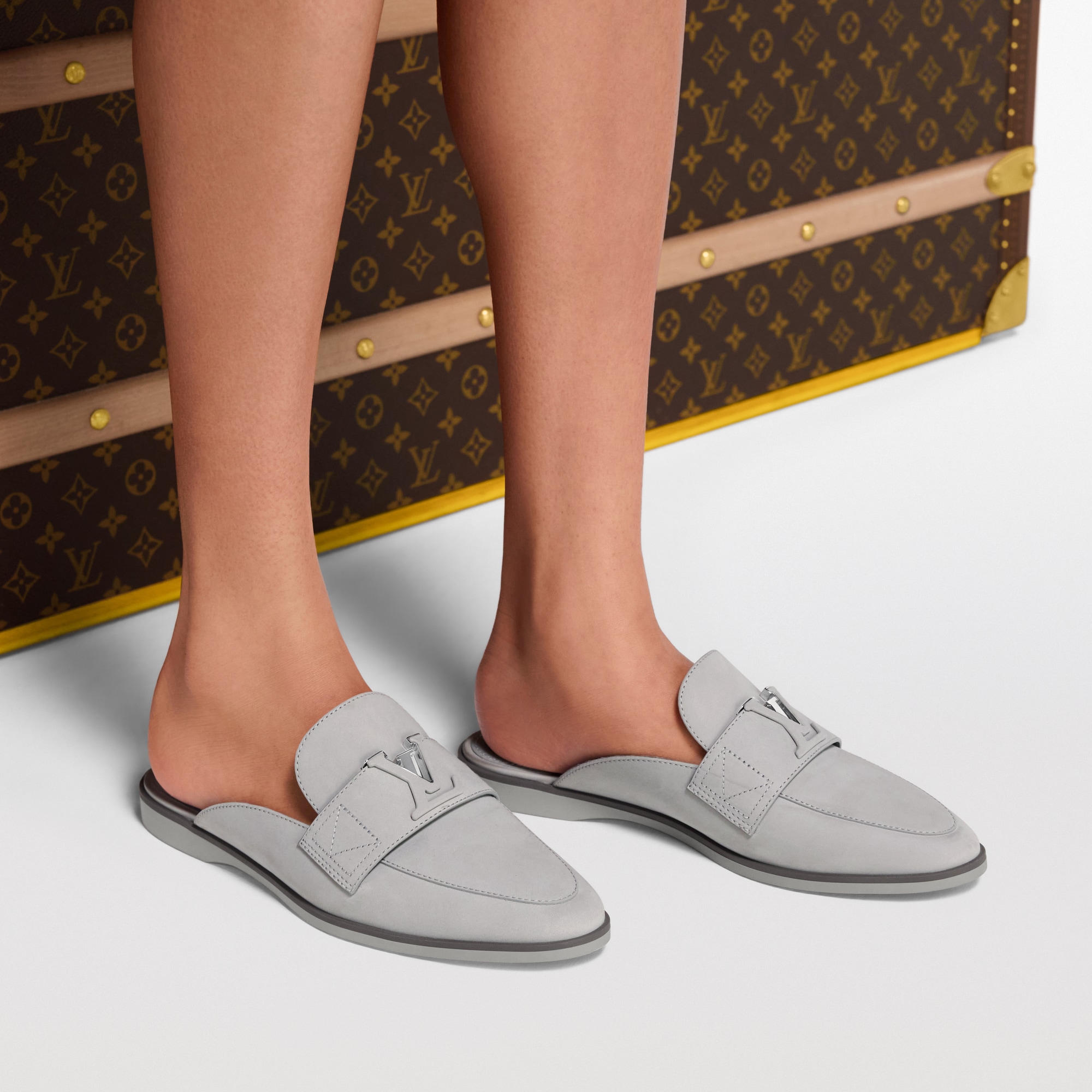 LV Mare Flex Open Back Loafer  Femme Souliers Mocassins et ballerines | LOUIS VUITTON (Zoom produit)