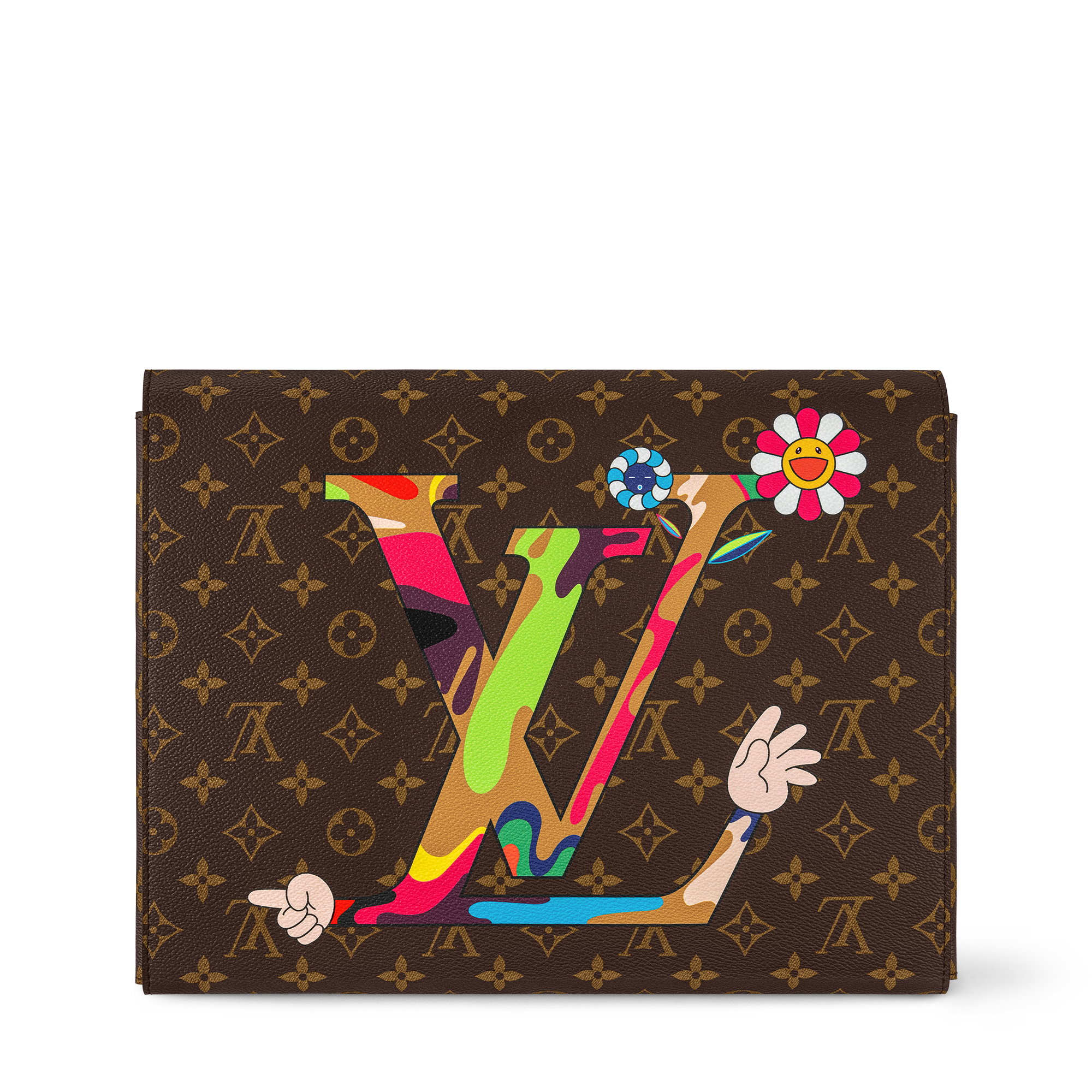 LV x TM - Dossier Mark Superflat Characters  Malles, Voyage et Maison Livres Beaux livres | LOUIS VUITTON (Zoom produit)