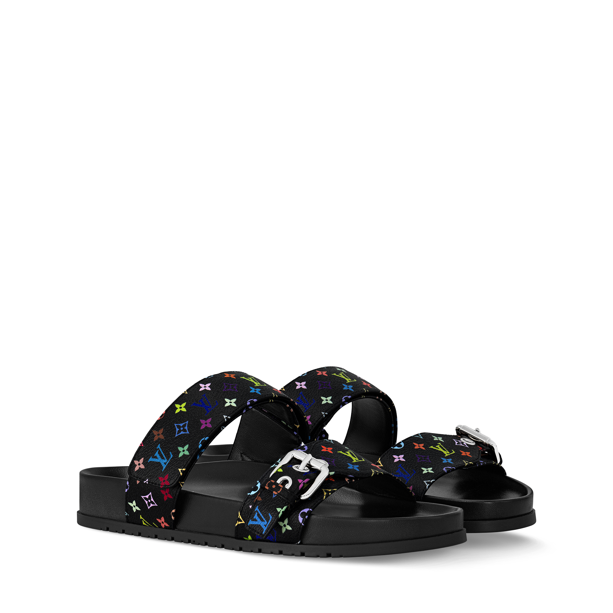 LV x TM - Mule plate confort Bom Dia  Femme Souliers Mules | LOUIS VUITTON (Zoom produit)