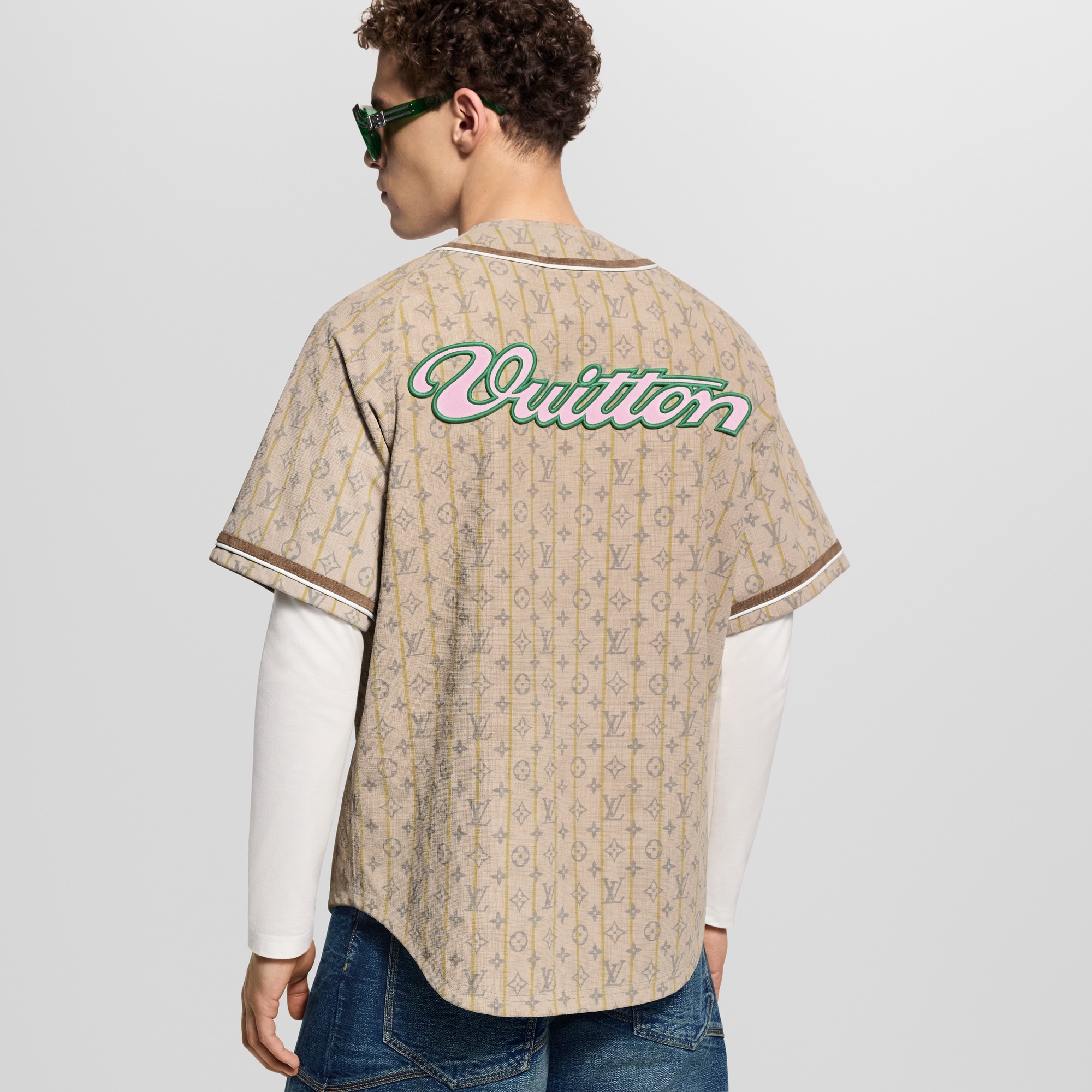 Maillot de baseball en cuir  Homme Prêt-à-porter Tout le prêt-à-porter | LOUIS VUITTON (Zoom produit)