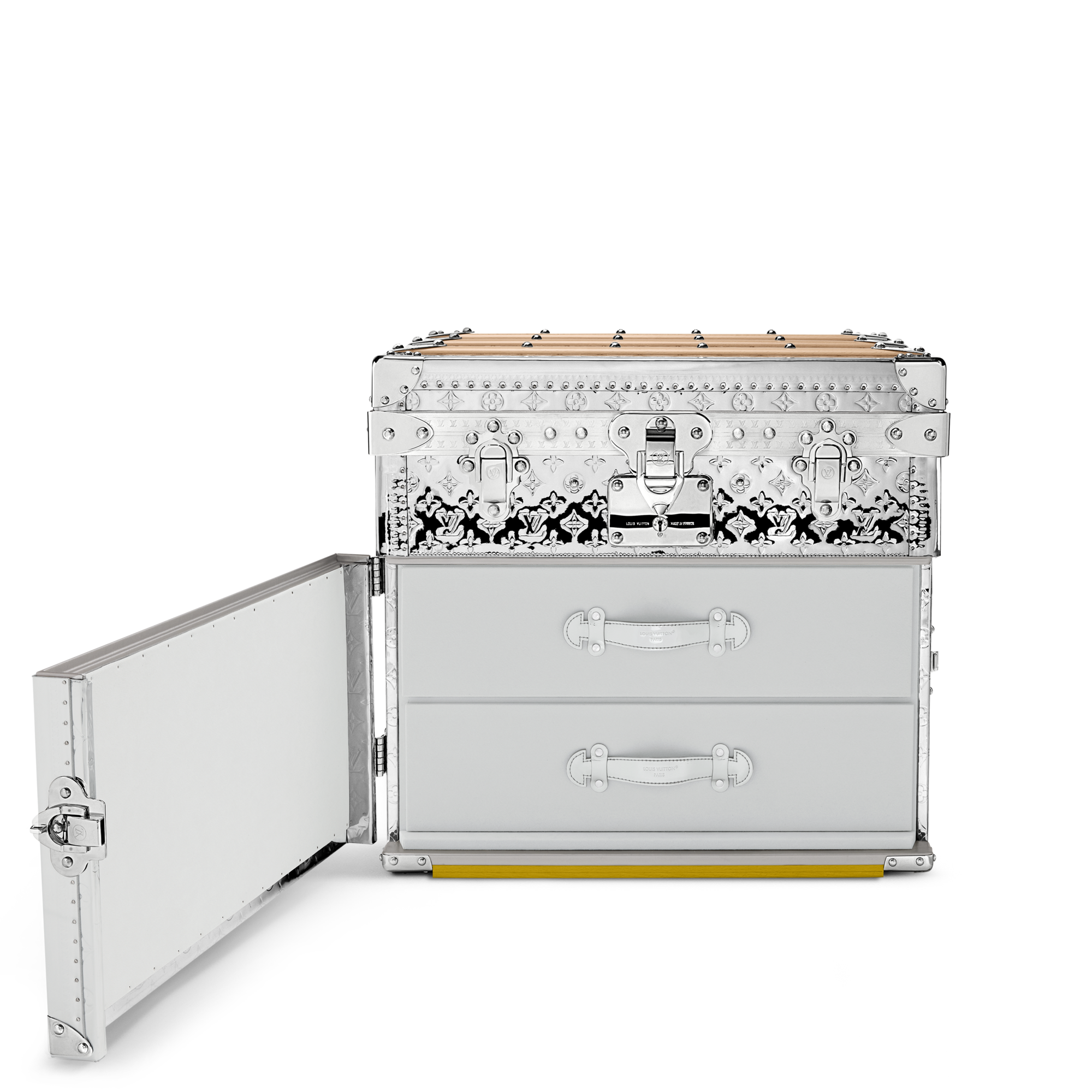 Malle Courrier Lozine Carré Droite Autres Toiles Monogram Malles, Voyage et Maison Malles et Coffrets Malles et Valises | LOUIS VUITTON (Zoom produit)