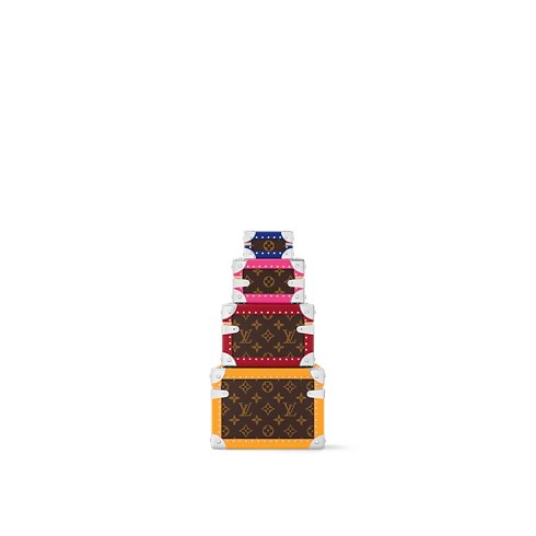 Malle Pyramide Toile Monogram Macassar Malles, Voyage et Maison Malles et Coffrets Coffrets | LOUIS VUITTON (Zoom produit)