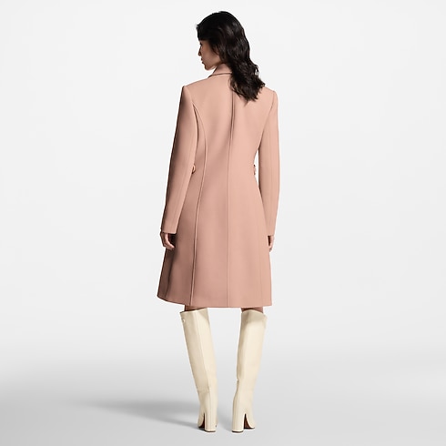 Manteau à détail ceinture Femme Prêt-à-porter Manteaux et vestes | LOUIS VUITTON (Zoom produit)