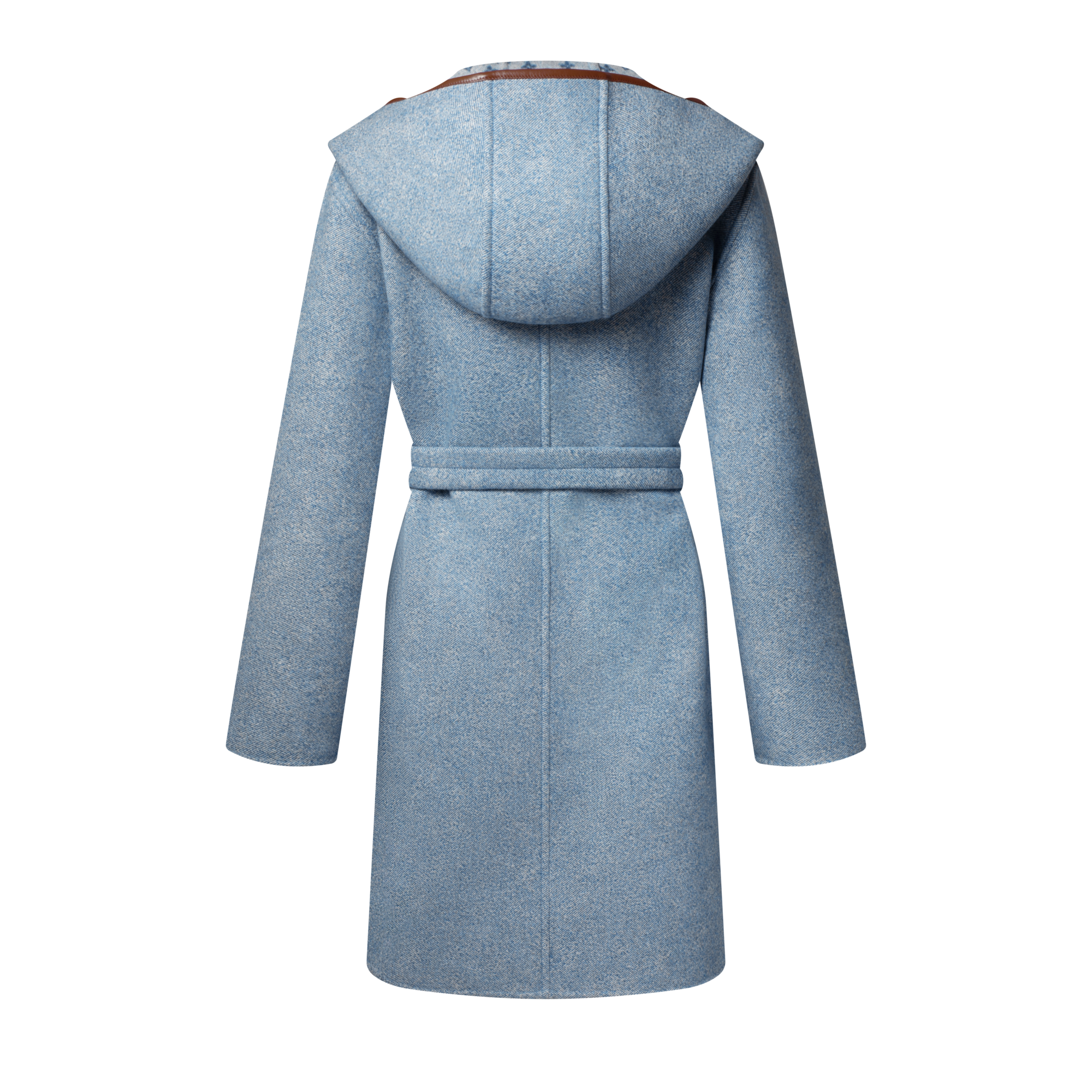 Manteau croisé réversible à capuche  Femme Prêt-à-porter Manteaux et vestes | LOUIS VUITTON (Zoom produit)