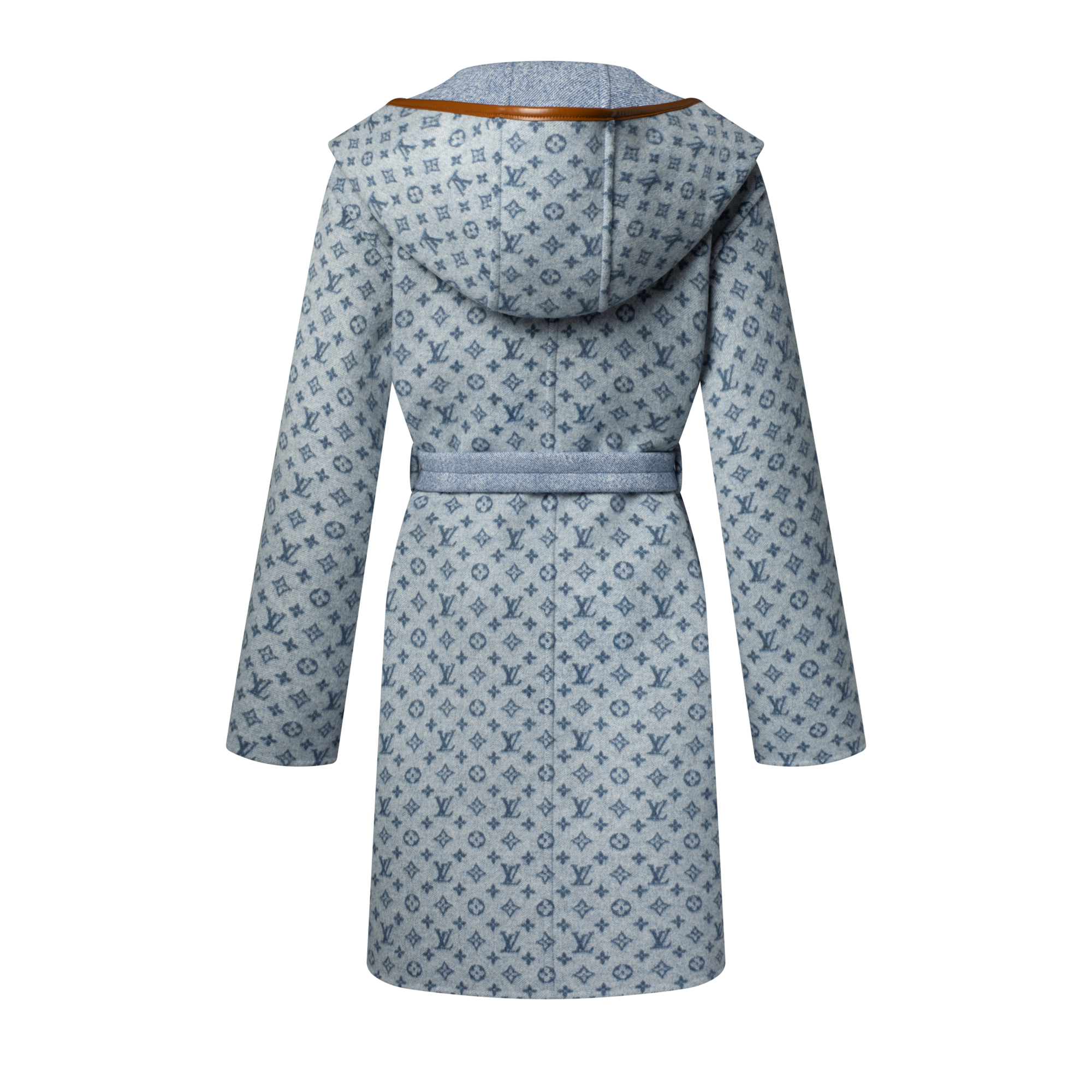 Manteau croisé réversible à capuche  Femme Prêt-à-porter Manteaux et vestes | LOUIS VUITTON (Zoom produit)