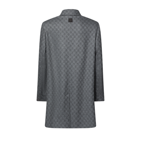 Manteau Damier en laine Homme Nouveautés Homme } | LOUIS VUITTON (Zoom produit)