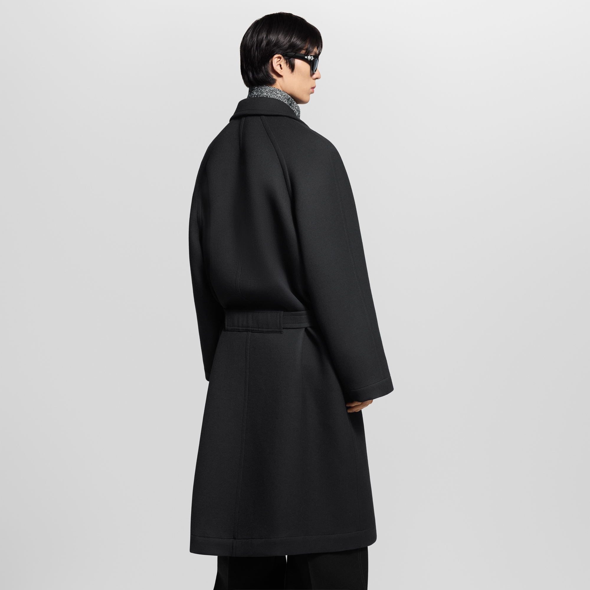 Manteau droit oversize  Homme Prêt-à-porter Manteaux et blousons | LOUIS VUITTON (Zoom produit)