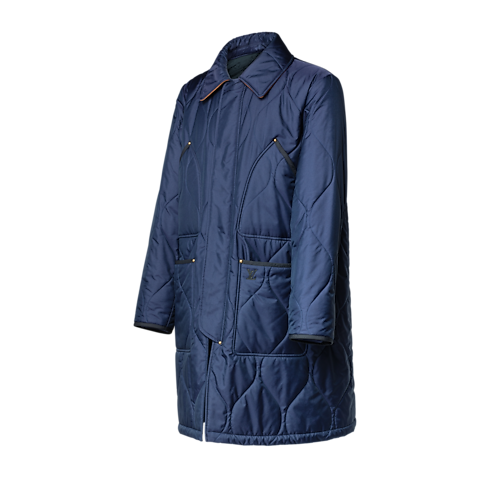 Manteau workwear matelassé vue latérale