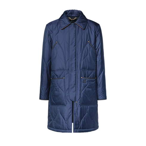 Manteau workwear matelassé vue de face