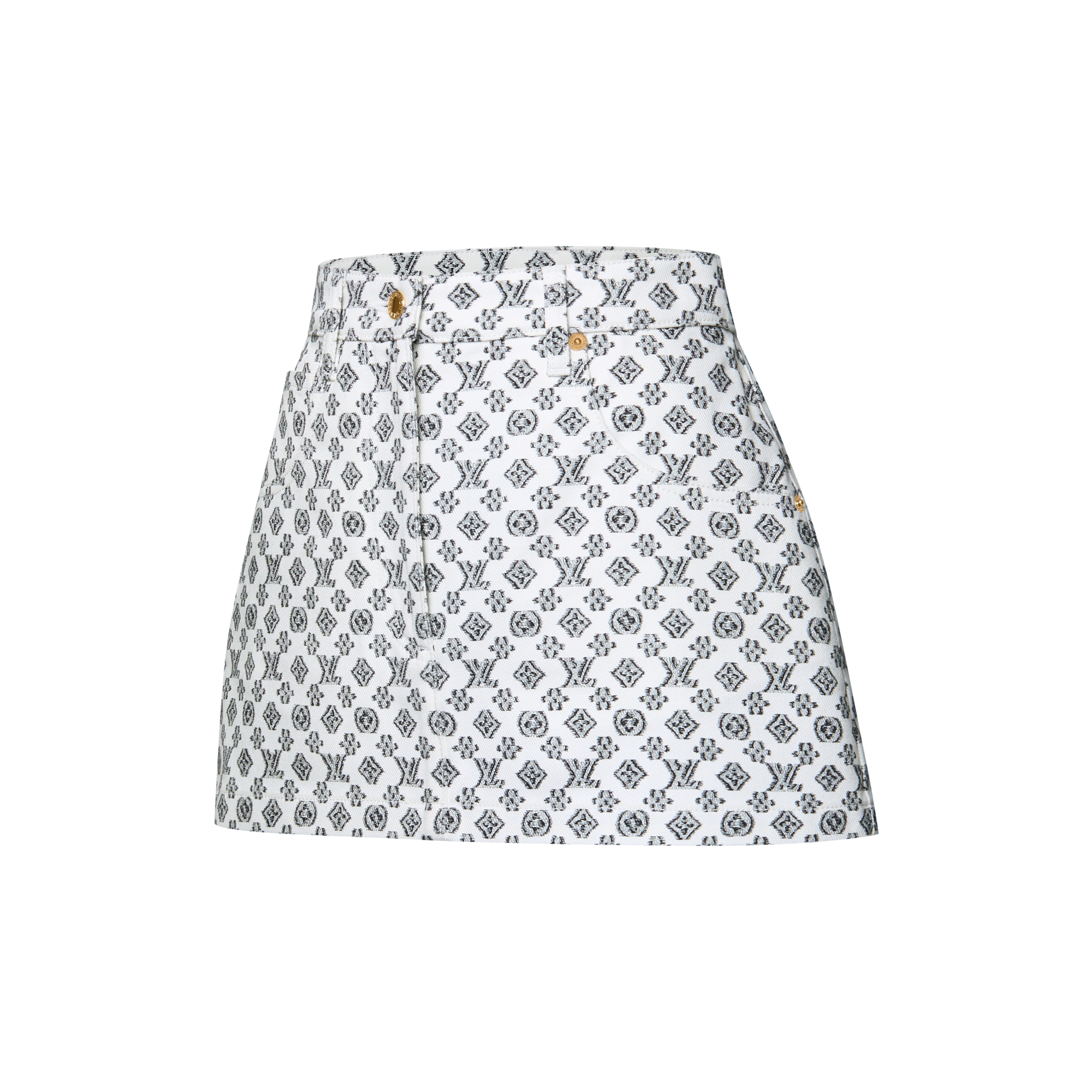 Mini-jupe Blurry Monogram  Femme Prêt-à-porter Jupes et shorts | LOUIS VUITTON (Zoom produit)