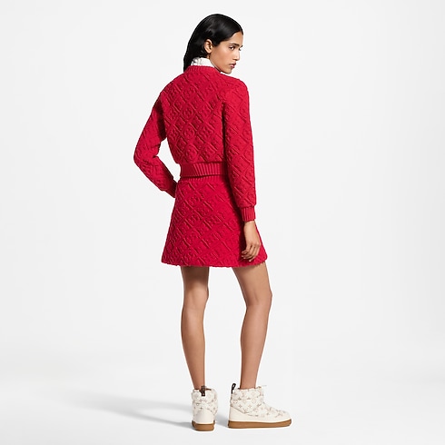 Mini-jupe Monogram en tissu éponge Femme Prêt-à-porter Jupes | LOUIS VUITTON (Zoom produit)