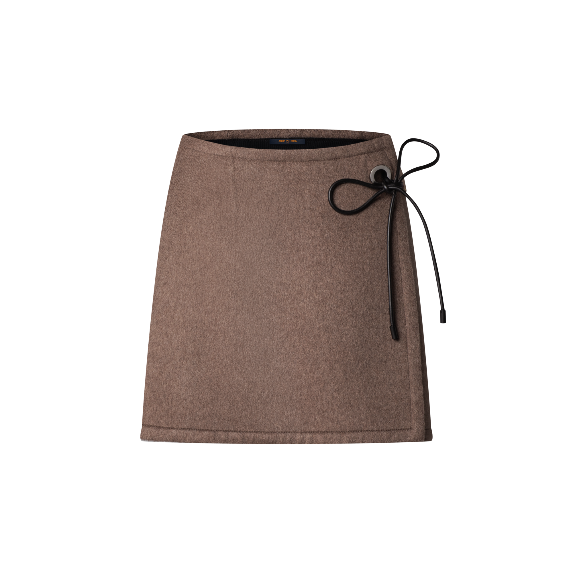 Mini-jupe portefeuille à lien en dentelle  Femme Prêt-à-porter Jupes et shorts | LOUIS VUITTON (Zoom produit)