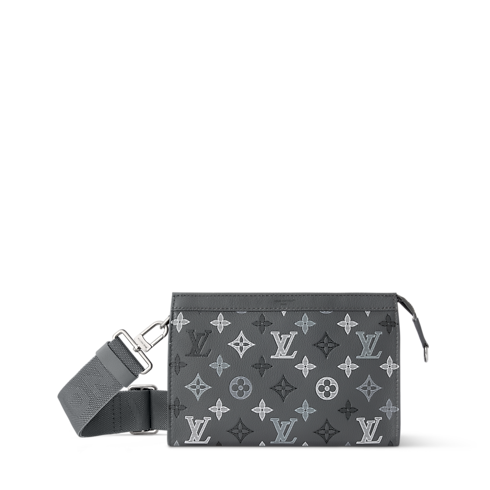 Mini sac à bandoulière Gaston Monogram Shadow Homme Sacs Tous les sacs | LOUIS VUITTON (Zoom produit)