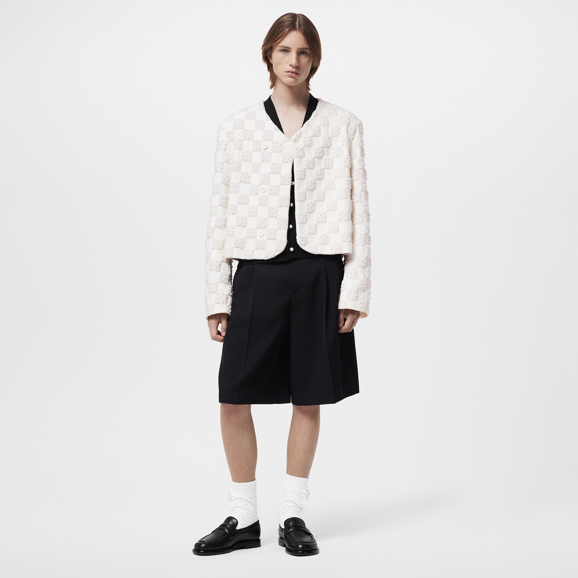 Mocassin LV Dandy  Homme Collection Printemps 2024 Collection Printemps 2024 | LOUIS VUITTON (Zoom produit)