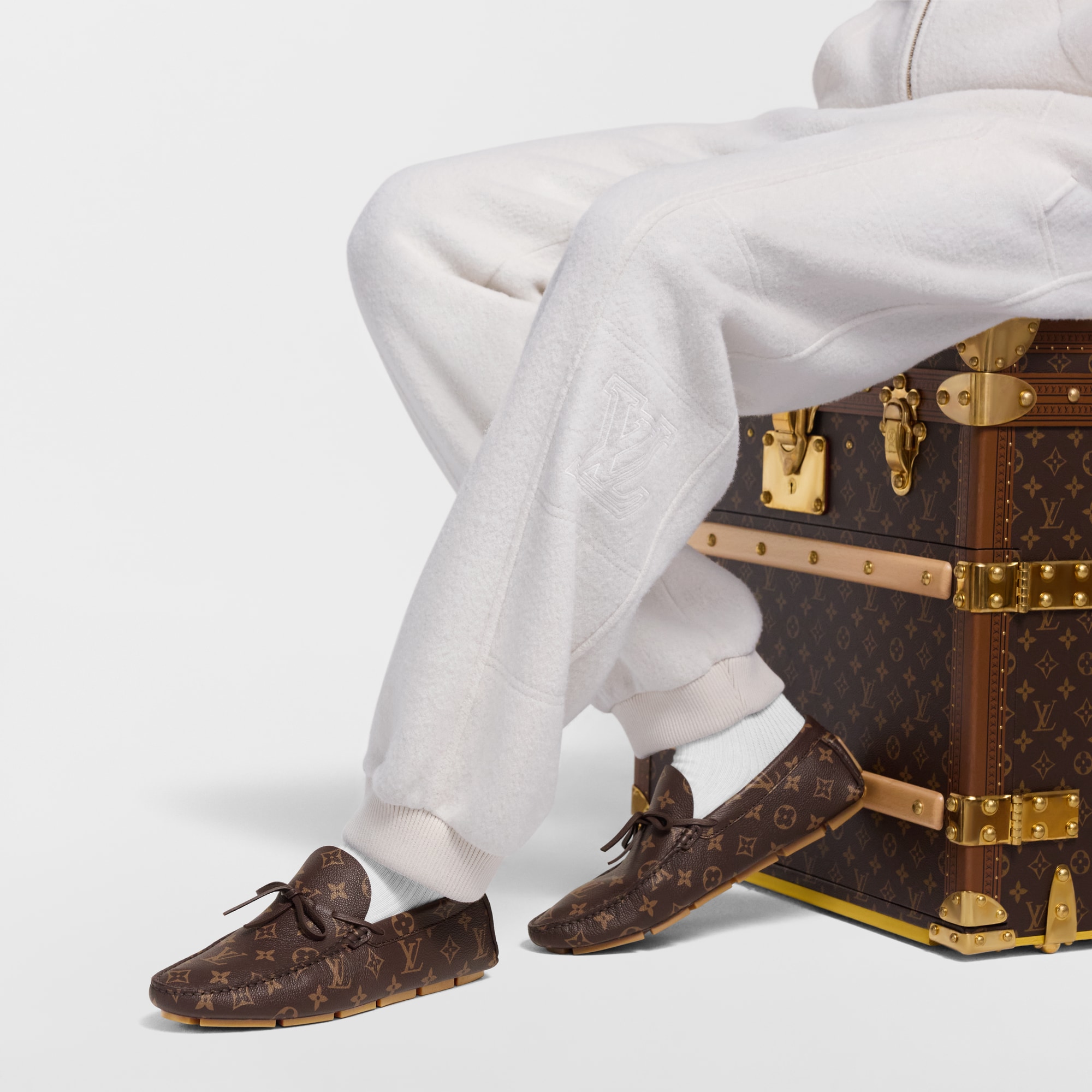Mocassin LV Driver  Homme Souliers Tous les souliers | LOUIS VUITTON (Zoom produit)