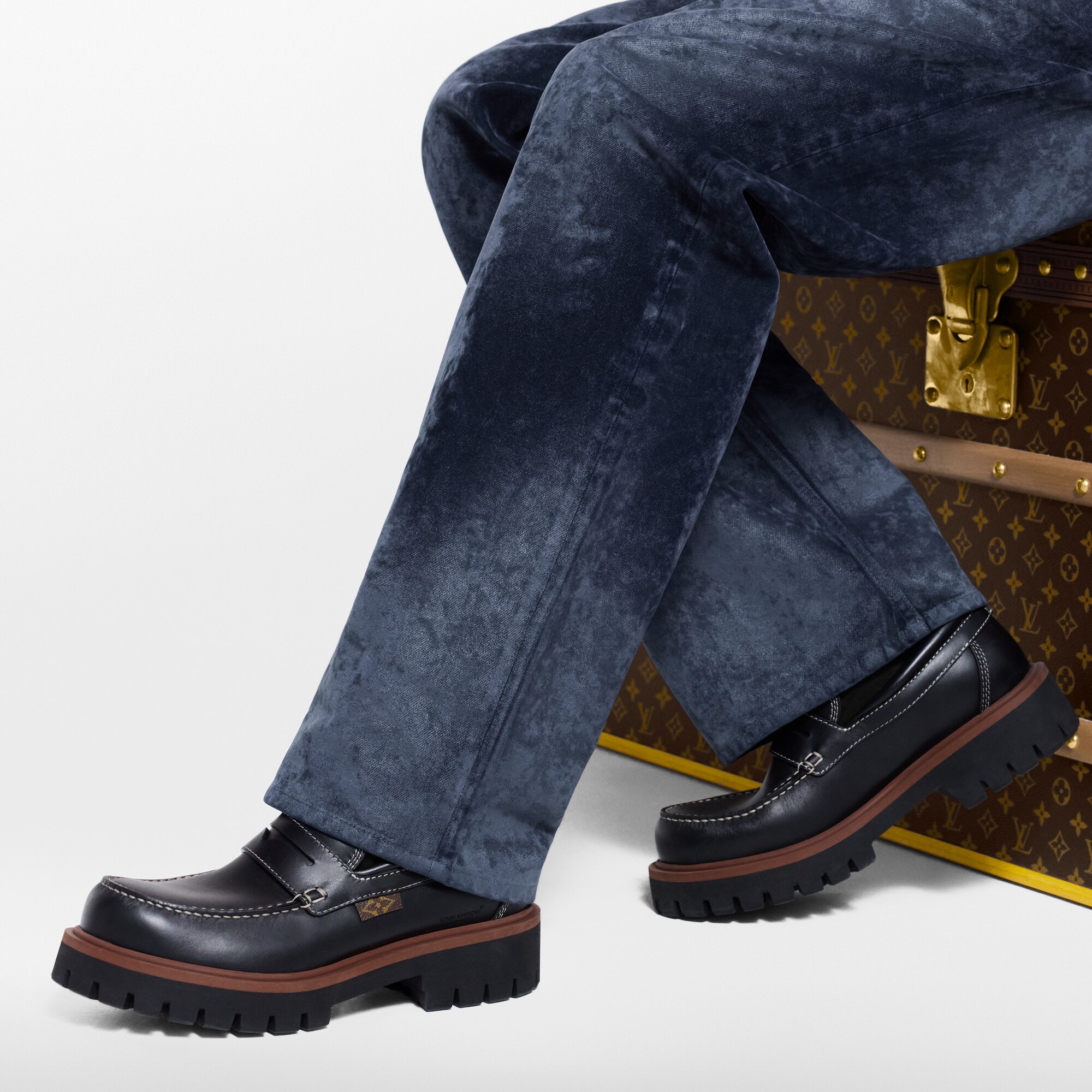 Mocassin LV Remix  Homme Souliers Mocassins | LOUIS VUITTON (Zoom produit)