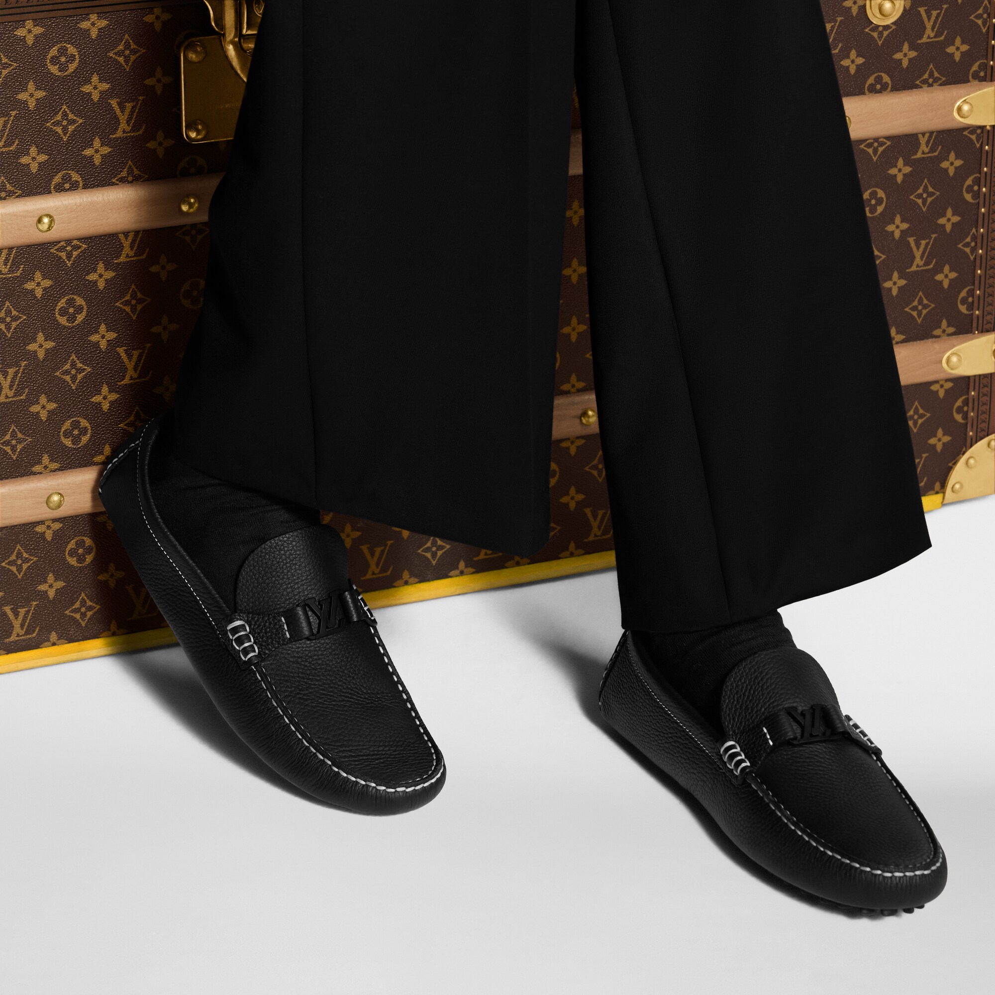 Mocassin LV Silverstone  Homme Souliers Mocassins | LOUIS VUITTON (Zoom produit)