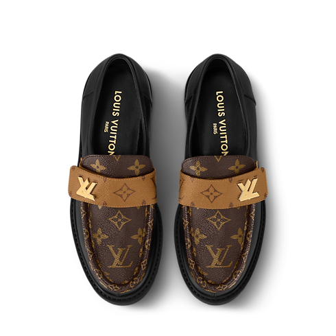 Mocassin plat Academy Femme Souliers Mocassins et ballerines | LOUIS VUITTON (Zoom produit)